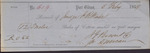 Cotton Receipt, Isaac R. Wade from J. J. Person and Co. for Duncan, February 3, 1859
