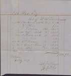 Statement, W. B. Fulkerson to Isaac R. Wade, February 5, 1859