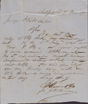 Letter, J. J. Person and Co. to Isaac R. Wade, March 7, 1859