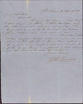 Letter, J. J. Person and Co. to Isaac R. Wade, April 9, 1859