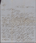 Letter and Invoice of Merchandise Shipped, J. J. Person and Co. to Isaac R. Wade, April 11, 1859