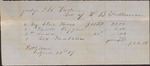 Receipt, W. B. Fulkerson to Isaac R. Wade, April 23, 1859