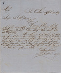 Letter, J. J. Person and Co. to Isaac R. Wade, April 28, 1859