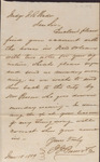 Letter and Statement, J. J. Person to Isaac R. Wade, June 18 and April 30, 1859