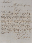Letter, J. J. Person and Co. to Isaac R. Wade, January 30, 1862