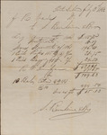 Statement, S. Bernheimer and Bros. to Isaac R. Wade, February 13, 1862
