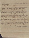 Letter, Isaac R. Wade to Y. Leman, October 18, 1866