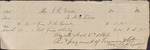 Receipt, Isaac R. Wade from M. C. Dixon, March 29, 1866