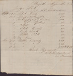 Receipt, Isaac R. Wade from R. E. Richardson, November 9, 1866