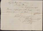 Receipt, Isaac R. Wade from B. Hyman, December 5, 1866