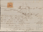 Invoice, Isaac R. Wade from E. Schaff, December 14, 1866