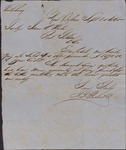 Letter, J. J. Person and Co. to Isaac R. Wade, September 20, 1860