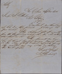 Letter, J. J. Person and Co. to Isaac R. Wade, September 22, 1860