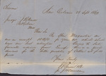Letter, J. H. Duncan on behalf of J. J. Person and Co. to Isaac R. Wade, September 25, 1860