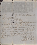 Letter, J. J. Person and Co. to Isaac R. Wade, October 13, 1860