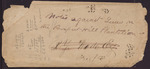Empty Envelope with Calculations, undated