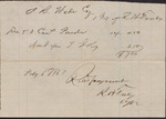 Receipt, R. H. Truly to Issac R. Wade, February 16, 1867