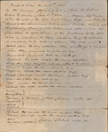 Enslaved Persons Electing to Move to Liberia, December 16, 1847