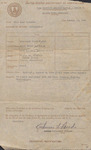 Notice of Resignation, Anna Buchanan to United States Department of Agriculture, January 10, 1944