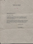 Letter, A. D. Stewart to Senator Theodore G. Bilbo, November 8, 1941 by A.D. Stewart