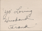 Love Notes by James Franklin "Frank" Buchanan