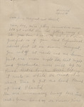 Letter, Webster and Maude Buchanan to James, Margaret, and Harriet Buchanan, April 11, 1947 by Webster B. Buchanan