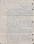 Letter, Eula Morrison to James Franklin Buchanan, November 24, 1967