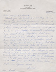 Letter, Jimmy Gibbs to James Franklin and Margaret Buchanan, December 18, 1978
