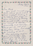 Letter, Virginia Scott to James Franklin Buchanan, September 4, 1981 by Virginia Scott