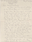 Letter, Elisabeth to Margaret and James Franklin Buchanan, August 22, 1990
