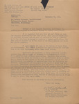 Letter, W. A. Kirkland to Webster Buchanan, September 26, 1942 by W. A. Kirkland