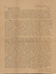 Letter, James Franklin Buchanan to His Family, November 10, 1945 by James Franklin "Frank" Buchanan