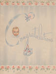 Greeting card, The Twentieth Century Club to James Franklin and Margaret Ray Buchanan, undated