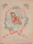 Greeting card, Mrs. Beckham and Hortense, undated