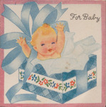 Greeting card, Marie and Carolyn to James Franklin And Margaret Ray Buchanan, undated