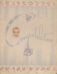 Greeting card, Mr. and Mrs. E. O. Moody and family to James Franklin and Margaret Ray Buchanan