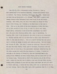 Autobiography and World War II Memoire, James Franklin Buchanan, February 10, 1974