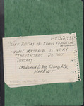 Life History, James Franklin Buchanan, February 2, 1991