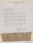 Letter, Arthur Nester, Jr. to James Franklin and Margaret Ray Buchanan, June 14, 1985
