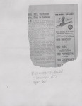Newspaper obituary, Mrs. R. D. (Texanna) Buchanan, December 15, 1955