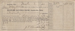 Promissory Note, G. F. Buchanan to People's Savings Bank, March 3, 1930
