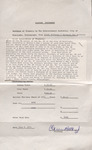 Closing Statement on the Purchase of Property by the Redevelopment Authority, Kosciusko, Mississippi, June 8, 1971