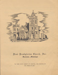 Program, First Presbyterian Church, Inc., Kosciusko, Mississippi, July 4, 1976