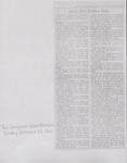Newspaper Clipping, Jesus, the Perfect Man, The Commercial Appeal, December 23, 1962