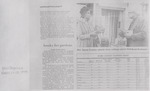 Magazine Clipping, Mrs. Bessie Crayton Selects Some Cabbage Plants from Buck Buchanan, March 1979