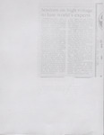 Newspaper Clippings, Sessions on High Voltage to Lure World Experts, August 28, 1989