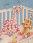 Baby Announcement, M. P. and Mary Neff to Miss. Anna Buchanan, October 26, 1953