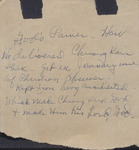 Handwritten Note, "God's Power", undated
