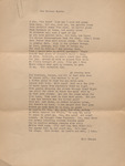 Poem, The Duchess Speaks by Will Ormond, undated