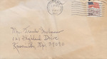 Envelope, Mrs. Frank Buchanan, April 2, 1992